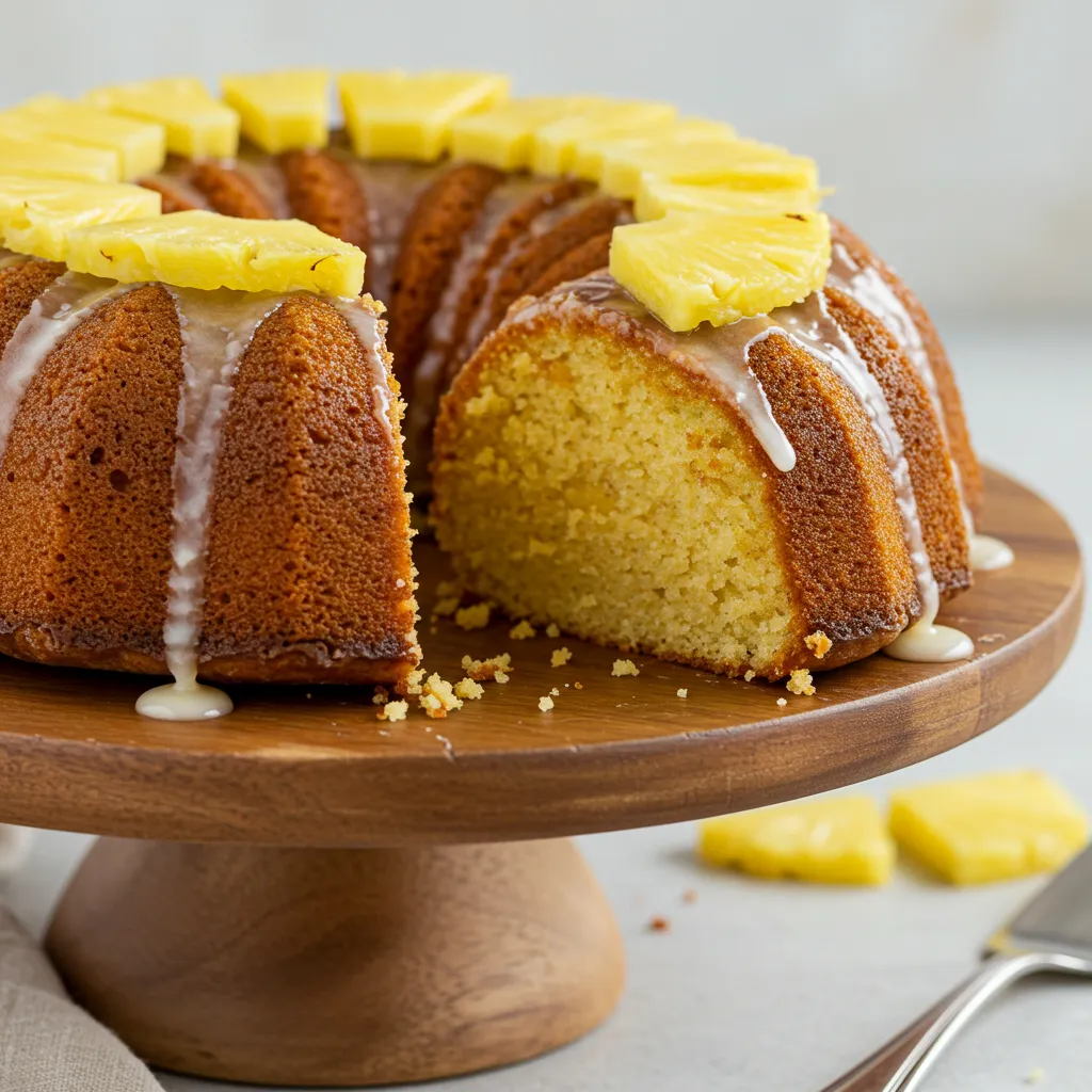 Juicy Pineapple Heaven Cake - secondary view